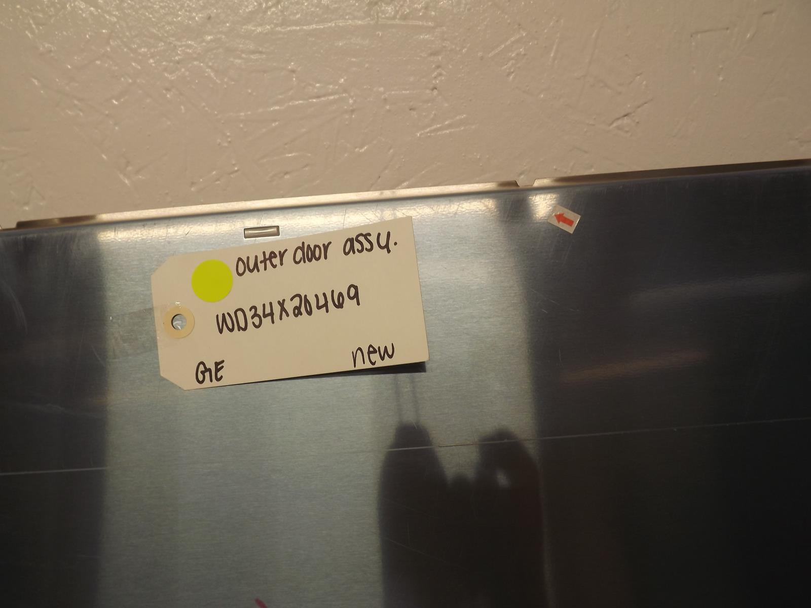 GE Dishwasher WD34X20469 Outer Door Assembly New *SEE NOTE* GE Dishwasher WD34X20469 Outer Door Assembly New *SEE NOTE*